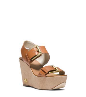 Warren Leather Wedge Sandal 